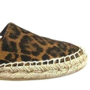 Yves Saint Laurent leopard espadrilles